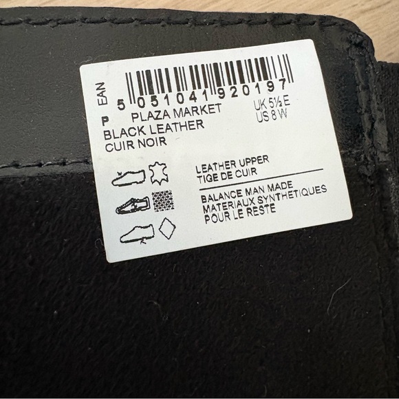 Clarks Black Leather Knee-High Boots - Picture 8 of 9